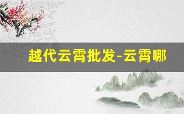 越代云霄批发-云霄哪里有批发市场