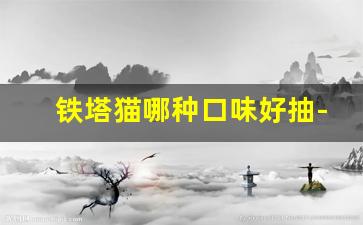 铁塔猫哪种口味好抽-铁塔猫所有口味对照图