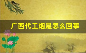 广西代工烟是怎么回事-代工烟是假的吗能吸吗