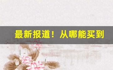 最新报道！从哪能买到低价香烟“辞穷理极”