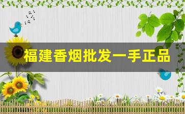 福建香烟批发一手正品漳州福建云霄香烟厂家-云霄烟源头厂家
