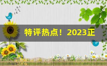 特评热点！2023正宗烟草批发“车击舟连”
