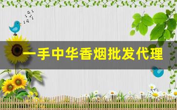 一手中华香烟批发代理-全国一手烟厂家直销