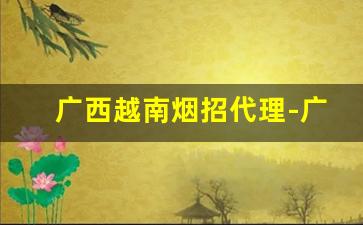 广西越南烟招代理-广西哪里卖越南代工烟