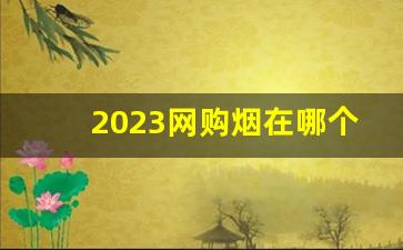 2023网购烟在哪个平台上可以直接购买-烟可以线上购买卖吗