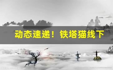 动态速递！铁塔猫线下价格“安贫乐贱”