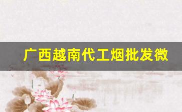广西越南代工烟批发微信号-越南代工烟是正规的吗