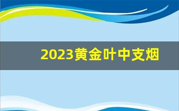 2023黄金叶中支烟价格表-黄金叶烟2024全部价格表图