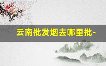 云南批发烟去哪里批-云南烟厂产品价格