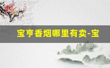 宝亨香烟哪里有卖-宝亨是哪里的烟