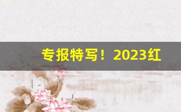专报特写！2023红双喜香烟全部价目表“波云诡谲”