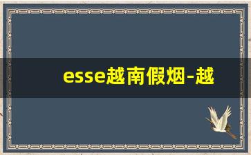 esse越南假烟-越南香烟esse