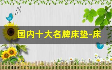 国内十大名牌床垫-床垫十大名牌排行榜