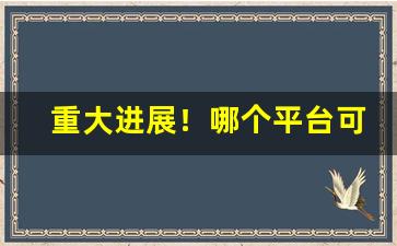 重大进展！哪个平台可以买到正品“穿壁引光”