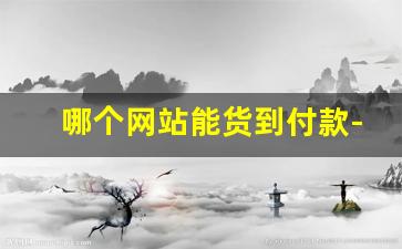 哪个网站能货到付款-京东可以货到付款吗