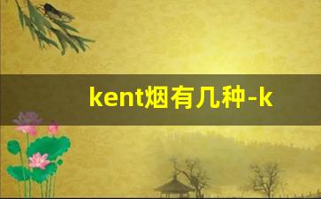 kent烟有几种-kent哪款烟送人好