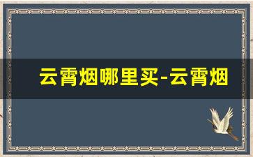 云霄烟哪里买-云霄烟哪里能批货
